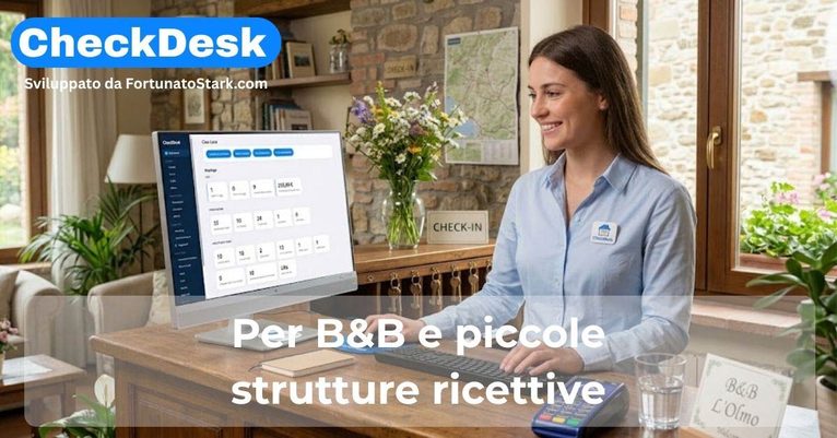 CheckDesk - Gestionale B&B - Fortunato-Stark